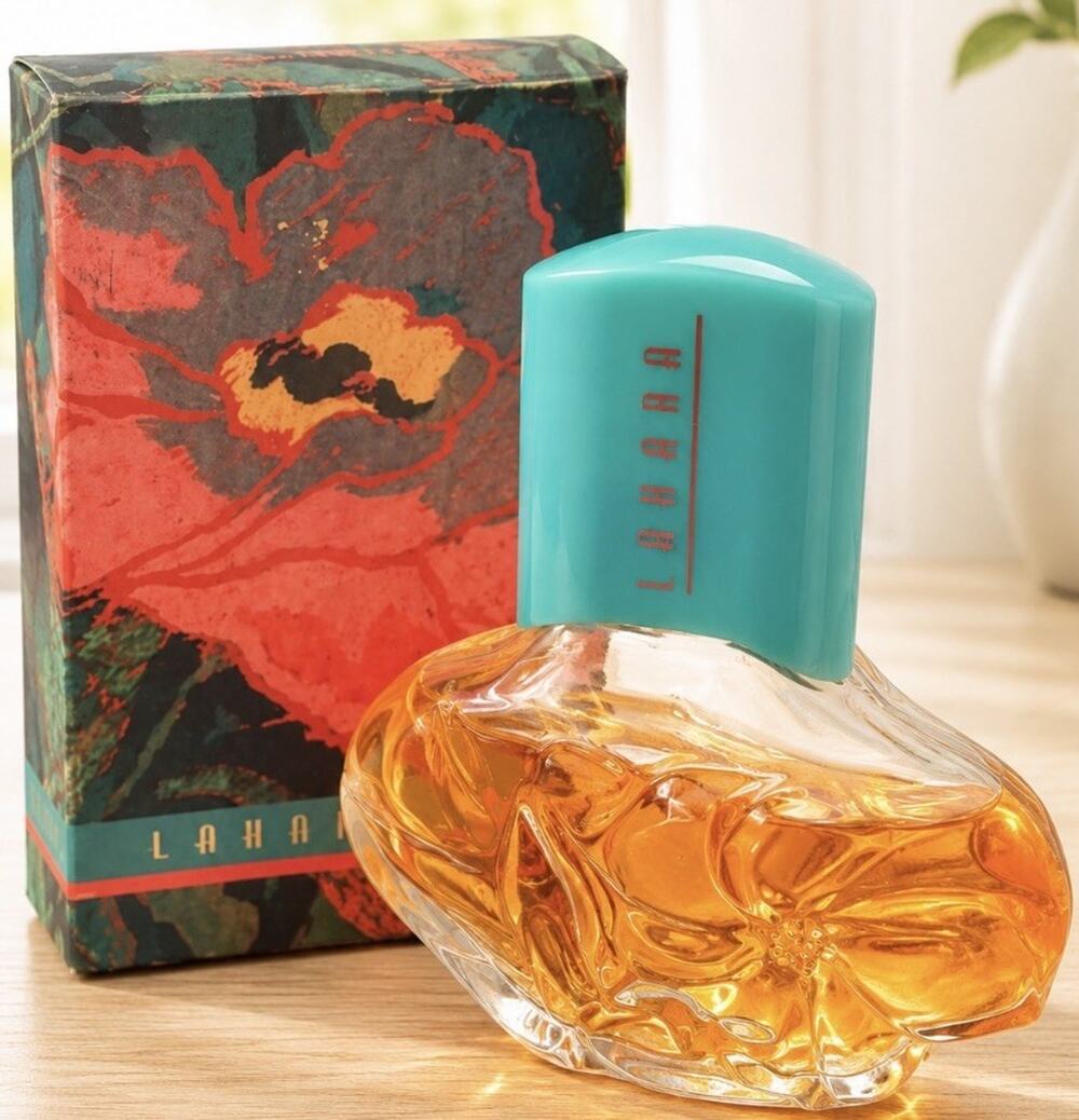 Vtg 1991 Avon LAHANA Cologne Spray 1.7 oz Full Bottle Box & Sweepstakes Insert